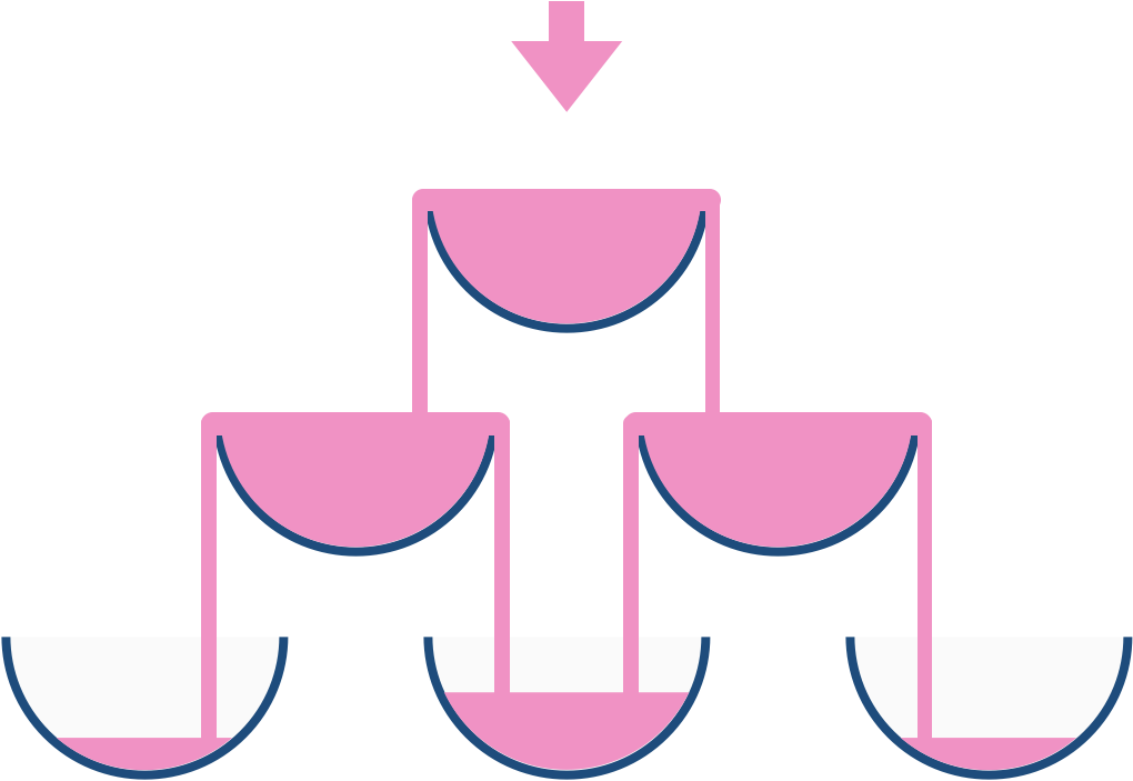 Champagne Tower Model